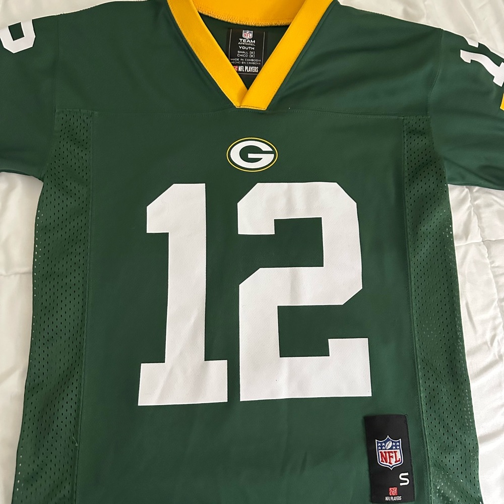 NFL Green and Yellow Youth Jersey